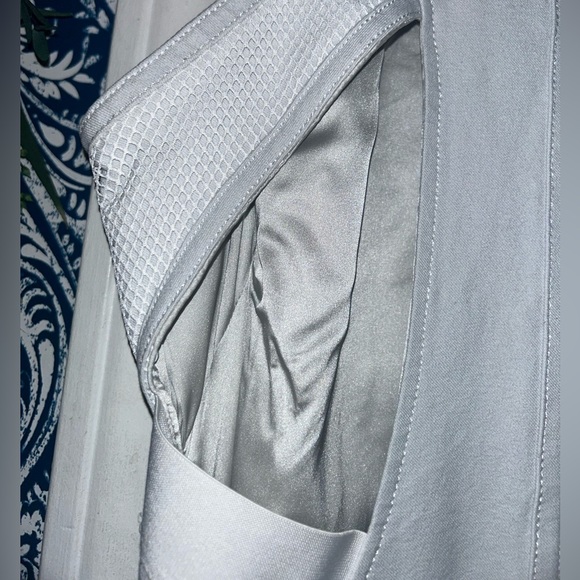 ❤️‍🩹EUC UNIQUE Helmut Lang Prism Compress Twill Sleeveless Bodycon Mini Dress🥰 - Picture 10 of 11